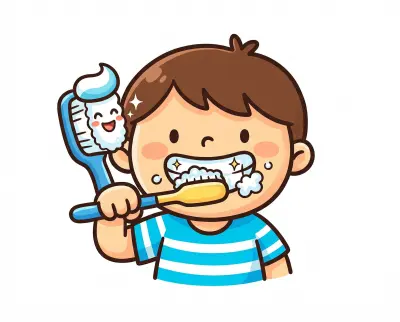 Brush teeth